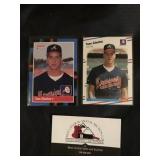 Tom Glavine 1988 Rookie Cards - Fleer and Donruss