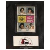 1974-75 Topps Nets Team Leaders - Erving
