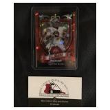 Justin Fields Prizm Red Cracked Ice Rookie