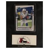 Jonathan Taylor Donruss Rated Rookie Card