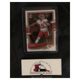 Patrick Mahomes Donruss Optic