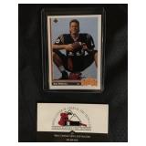 Dan McGwire 1991 Upper Deck Rookie Card - Iowa Haw