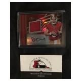 CJ Beathard Rookie Patch Auto Numbered to 299