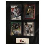 4 Iowa Hawkeye Autographed Cards - Gallery, Tate,