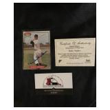 Duke Snider Nabisco Autographed Card with COA