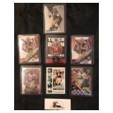 Brett Favre Card Lot - one numbered to 399 -