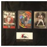 Drew Brees Card Lot - Mosiac and Select Orange