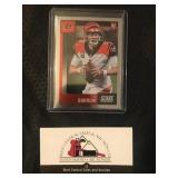 Joe Burrow Score Silver Rookie Card