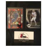 Zach Wilson Prizm Rookies - Red Cracked Ice