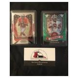 Justin Fields Prizm Rookie Cards - Green Shimmer