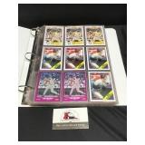 Binder of Baseball Stars and Rookies