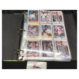Binder of Baseball Cards