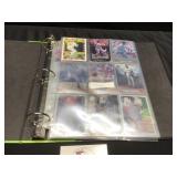 Binder of Baseball Cards