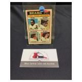 1981 Topps Team Leaders Walter Payton