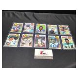 1979 NFL All Pro Cards