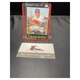 1971 Topps Duffy Dyer Card- Error Card