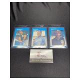 1987 Fleer Jose Canseco, Barry Bonds, Bo Jackson