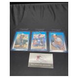 1987 Fleer Cal Ripken Jr, Tony Gwynn,Kirby Puckett