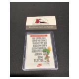 1993 Nike Michael Jordan Movie Promo Card