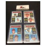 1970 Topps Lot of 4 Rookie Star Cards