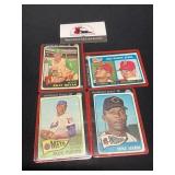 1965 Topps 4 Card Lot