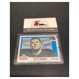 2005 Topps Alex Karras Authentic Autograph