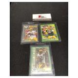 2008,2009,2010 Aaron Rodgers Promo Cards