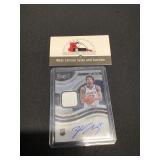 2020 Select Autographed Jersey Zeke Nnaji Rookie