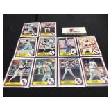1987 Topps B/B Top Run makers - 10 Cards