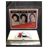 1971 Topps Julius Erving Rookie Rebound Leaders