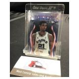 2002 NBA Topps Heroes Honor Tim Duncan