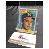 1958 topps Eddie Mathews - Little Rough