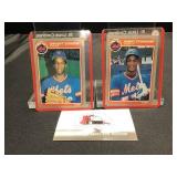 1985 Fleer Dwight Gooden Rookie, Darryl Strawberry
