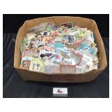 Unsorted box of Cards