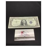 1957 A Silver Certificate $1 -NICE