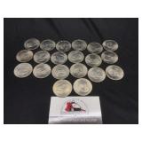 Roll of 20 1976 Uncirculated Ike $1