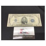 1934-C $5 Silver Certificate