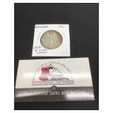 1951 German 5 Mark Silver