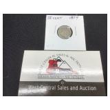 1874 Nickel Three Cent Piece