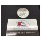 2001 Silver Eagle 1 oz .999 Silver