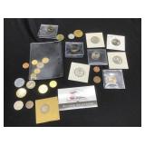 Bag of Mostly UNC US State Quarters, 1 Foreign