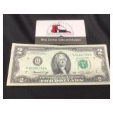 1976 $2 Bill Chicago