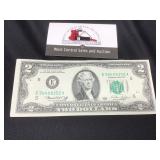 1976 $ 2 Bill Richmond Virginia