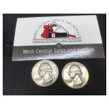 1956 P & D Quarters- Silver