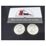 1999 P & D Susan B Anthony Dollars