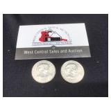 1999 P & D Susan B Anthony Dollars