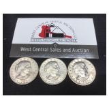1980 P, D, S Susan B Anthony Dollars