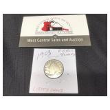 1903 V Nickel w/ Liberty