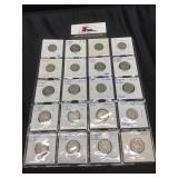 20 Buffalo Nickels