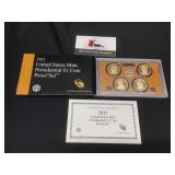 2011 US Mint Presidential Proof Set